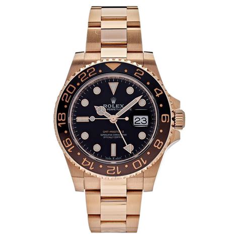 rolex gmt master 2 acciaio oro rossa